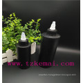 color pet plastic bottle pet twist cap bottle pet spray dropper bottle with white pointed mouth top cap